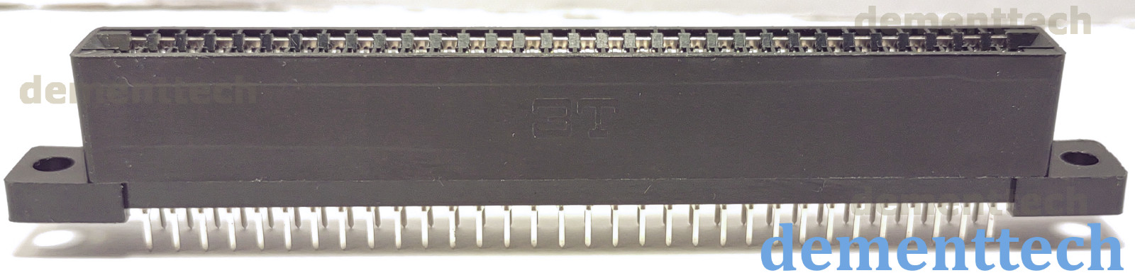 Sega Genesis 3T Brand replacement 64 Pin Cartridge Connector w/ screw Flanges
