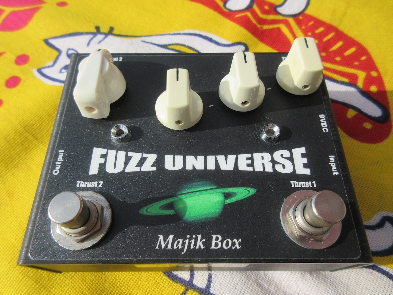 Majik Box FUZZ UNIVERSE FU-2 Paul Gilbert Signature Fuzz Pedal Used