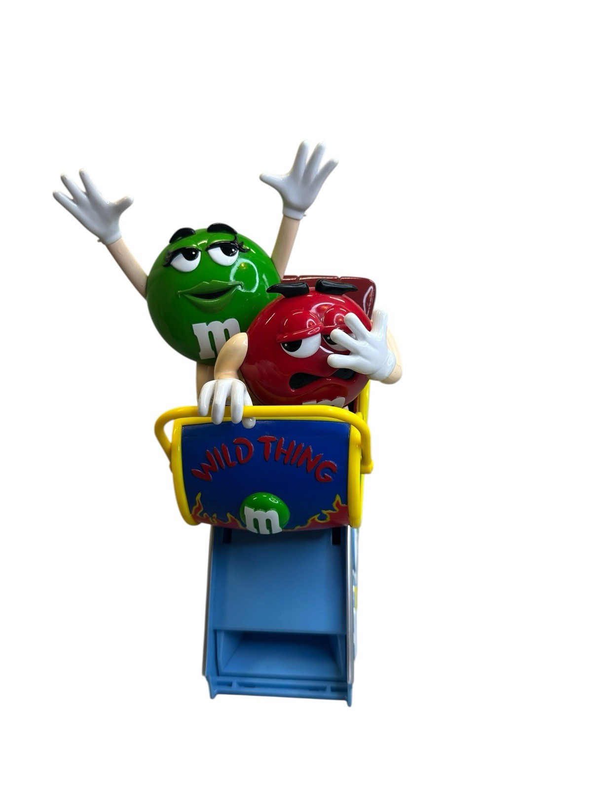 M&M's "Wild Thing Roller Coaster" Limited Edition Candy Dispenser 2002