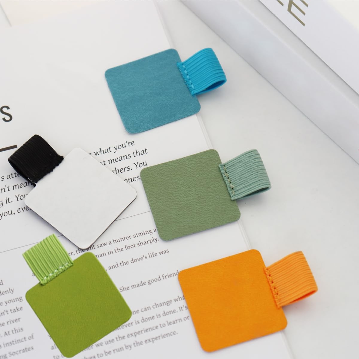 10 Pack -Adhesive Pen Loop Holder, Pen Loop Holder Set with 10 Colors, Mixed ...