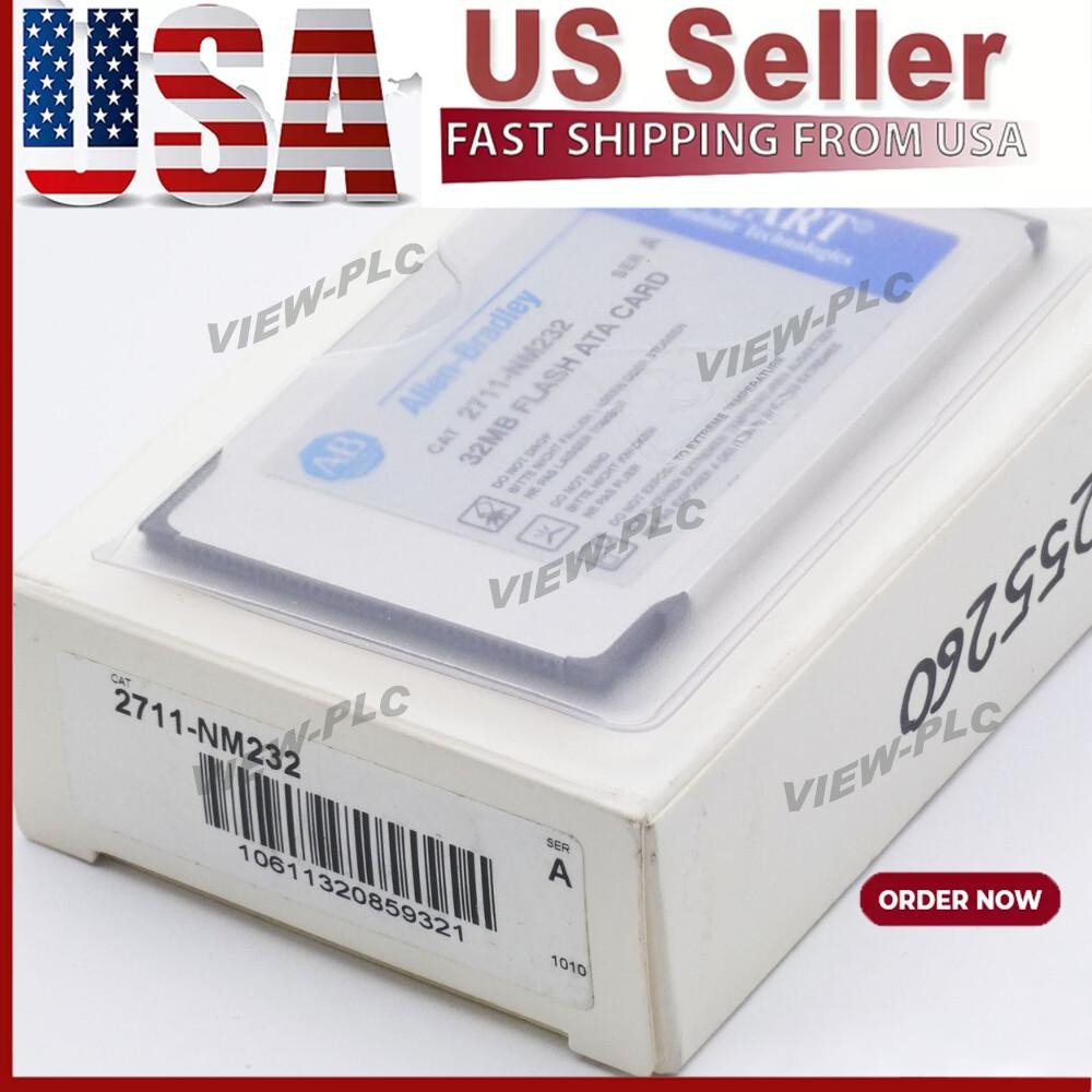 Allen-Bradley 2711-NM232 2711NM232 Ser. 32MB Flash ATA Card US Free Tax