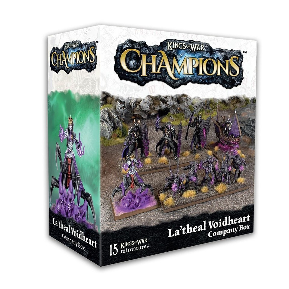 Kings of War Champions La'theal Voidheart Company Box Twilight Kin MGKWV104