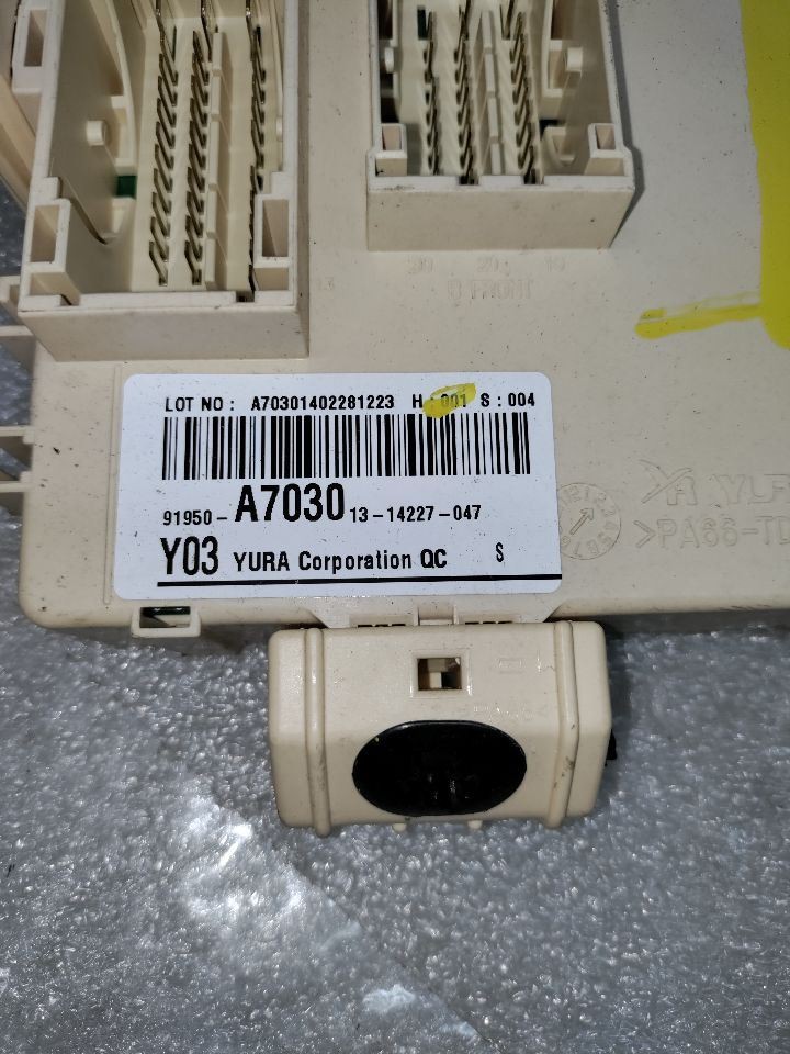 FORTE 2014 Fuse Box Cabin 392791