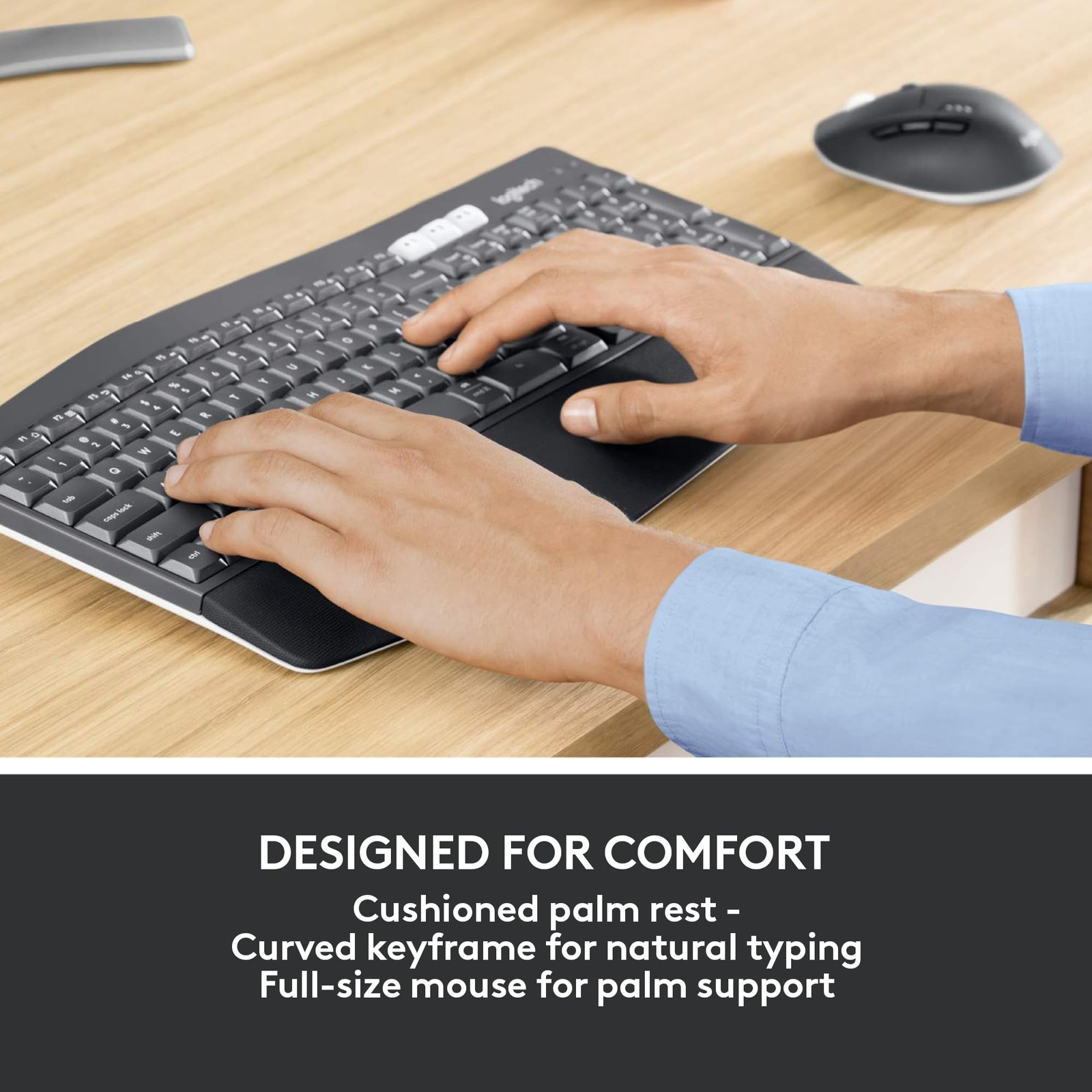 Logitech MK850 Performance Wireless Keyboard and Mouse Combo for Windows, mac...