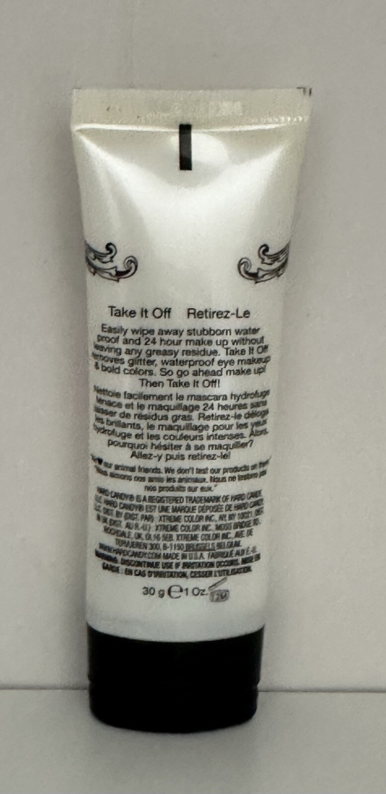 Hard Candy Take It Off Ultimate Makeup Remover Erases Glitter, Waterproff , 1 oz