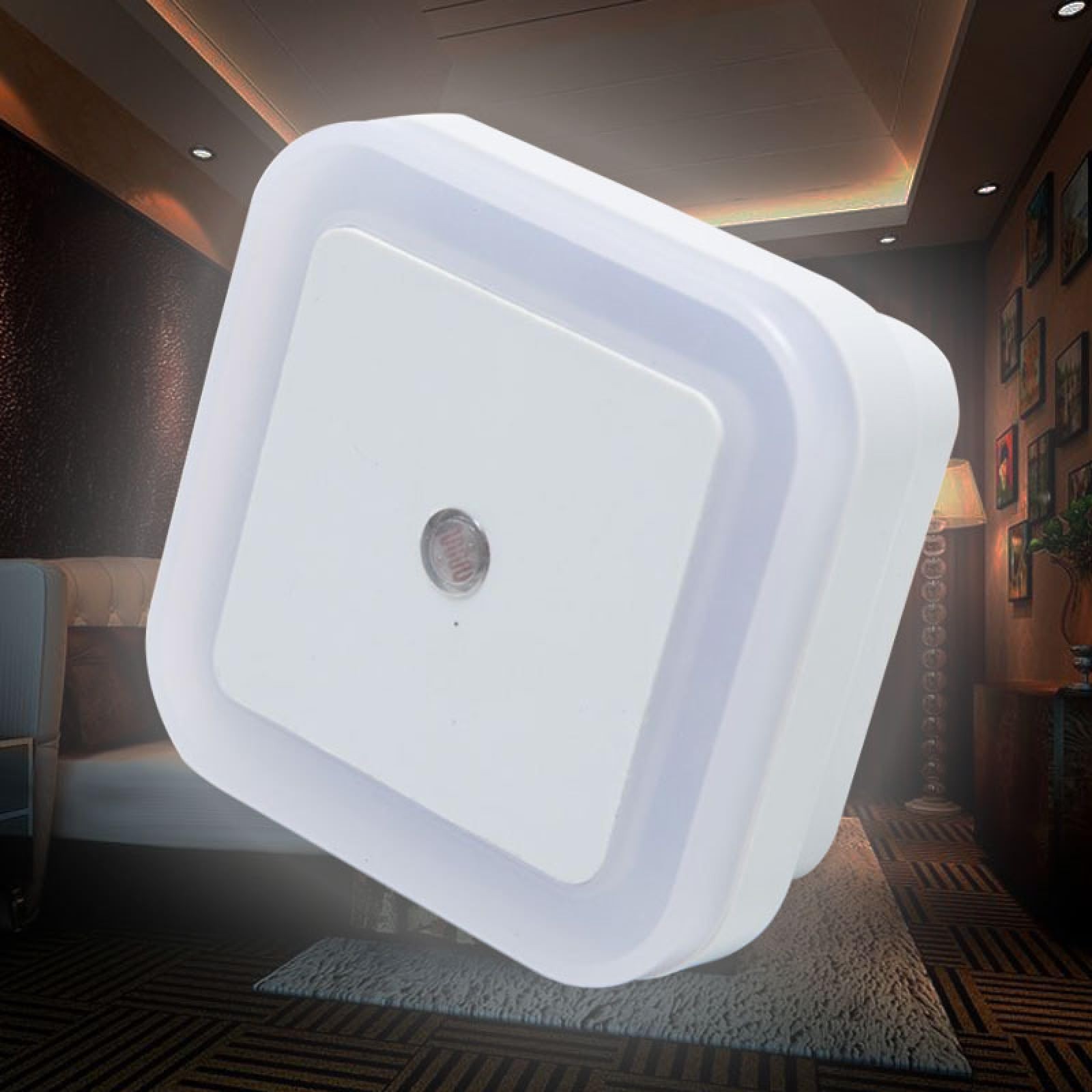 Night Light, Light Control Halo Quadripartite, Square Lighting, 4-Piece Set