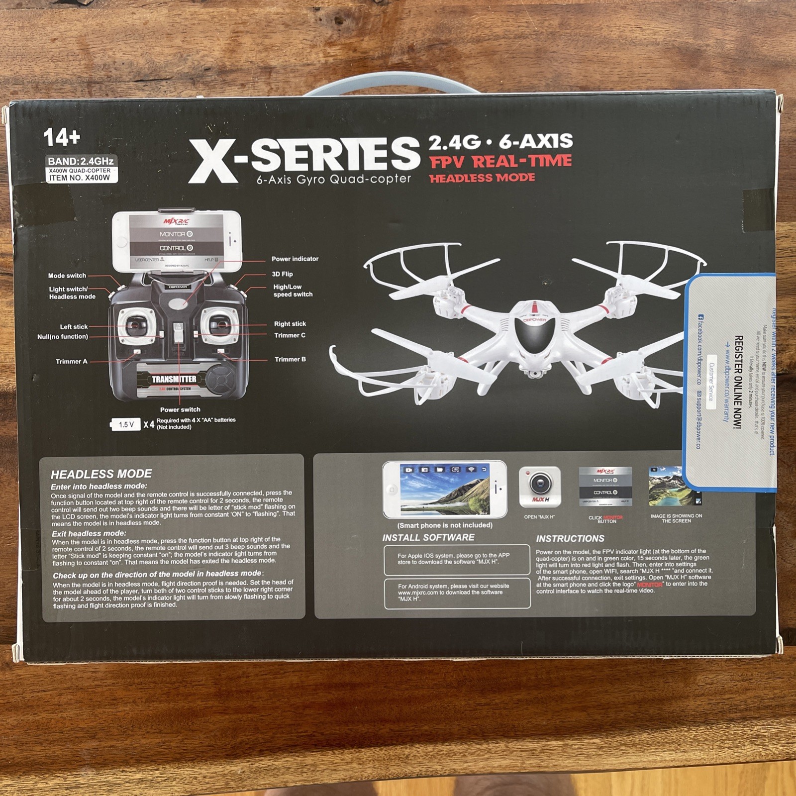 DBPOWER X-Series Drone New in Box