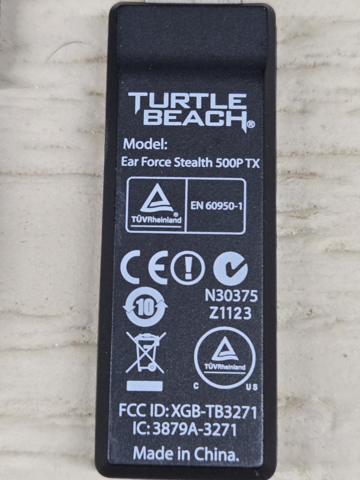 Turtle Beach Ear Force Stealth 500P TX USB Transmitter Dongle Adapter PS4