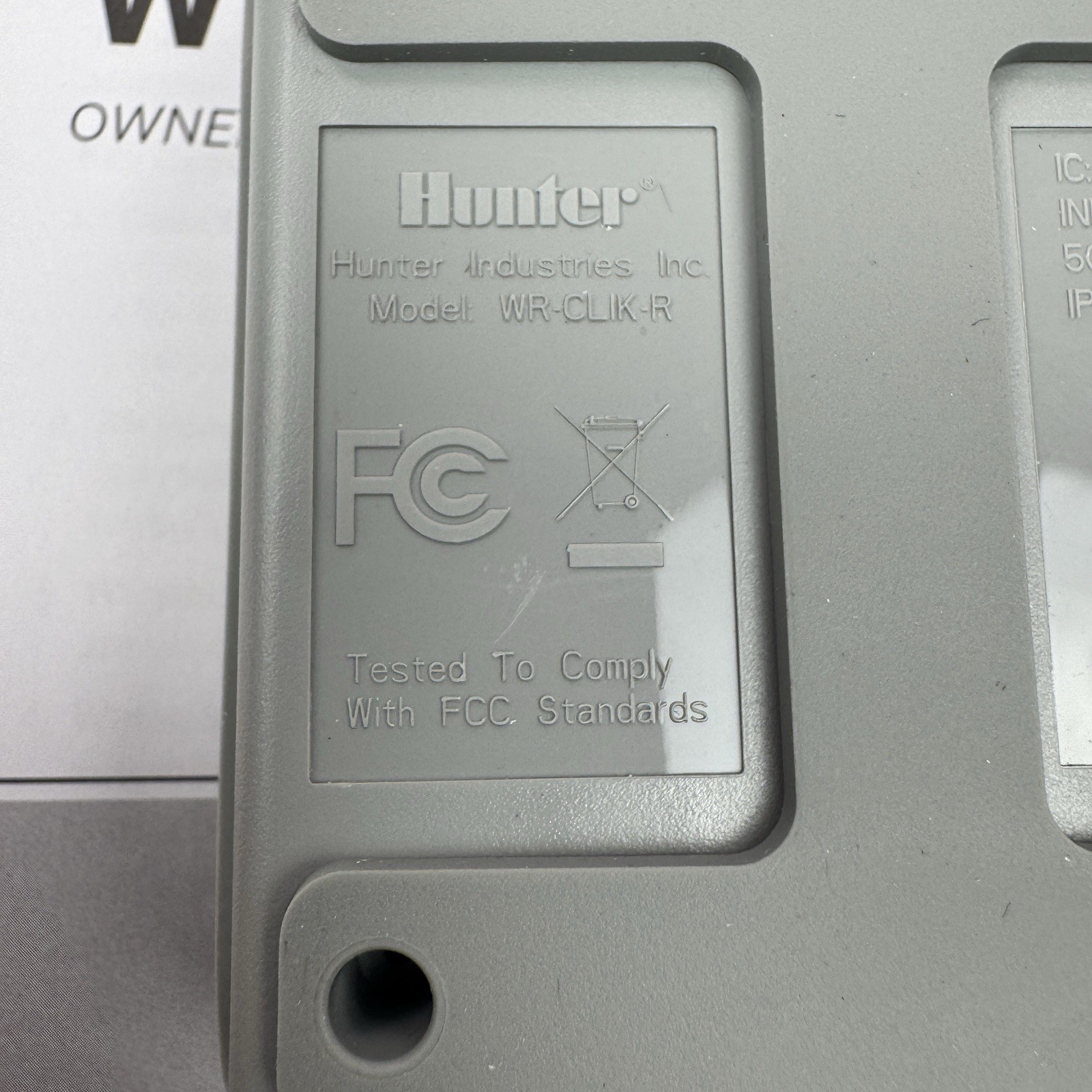 Hunter Rain Clik WRCLIK Wireless Rain Sensor with Freeze Shutoff, Automatic