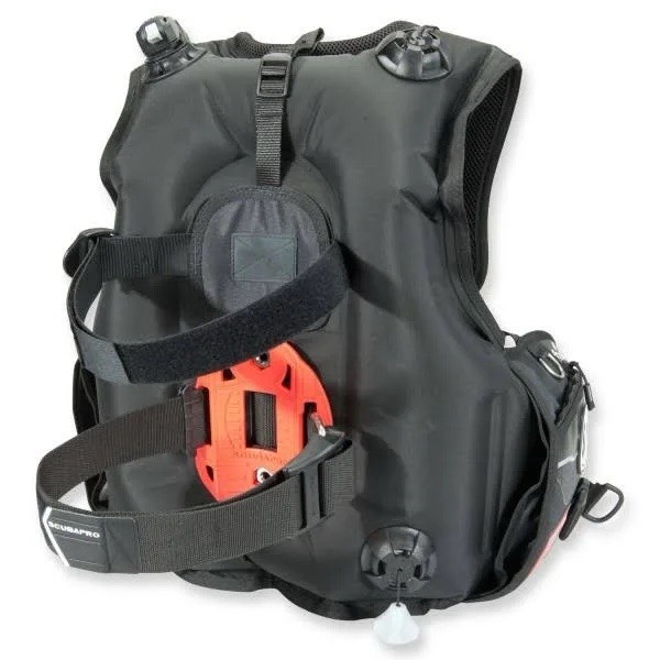 Scubapro Equator BCD, Small, Buoyancy Compensator W/ BPI Inflator- Black/Red