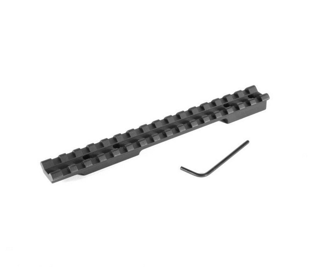 EGW Picatinny Rail 0 MOA For Winchester Model 70 WSM Ambidextrous Black - 42200