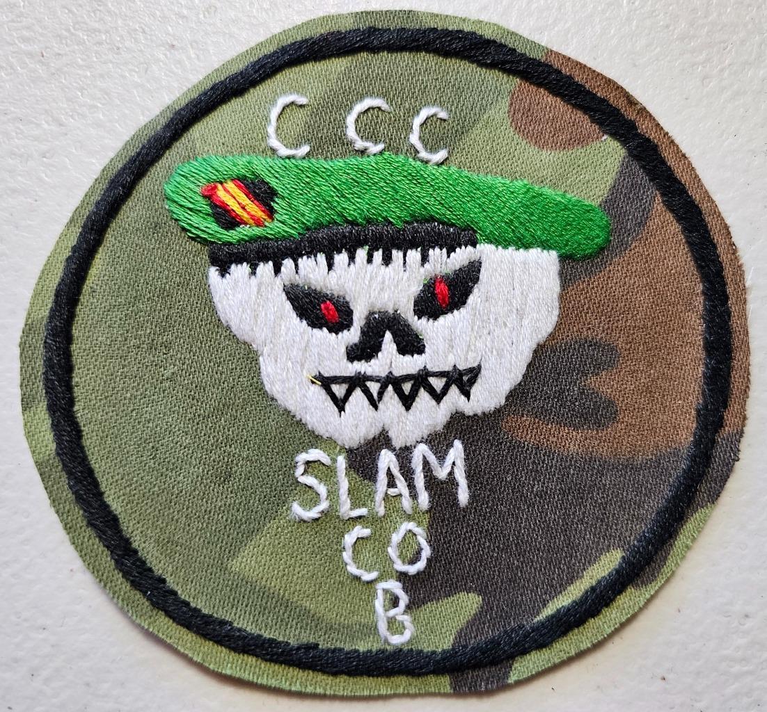Vietnam Repro Patch:  CCC SLAM CO B
