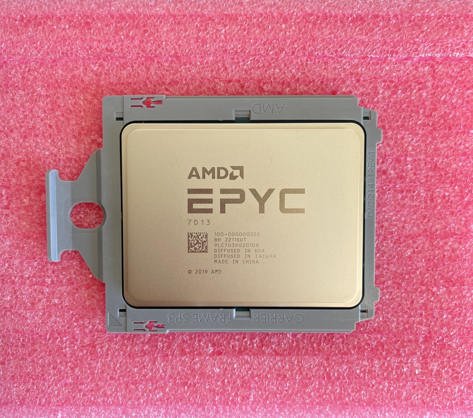 BRAND NEW AMD EPYC 7D13 CPU 36 Cores 72 Threads 0.7GHz TO 3.2Ghz 100-000000322