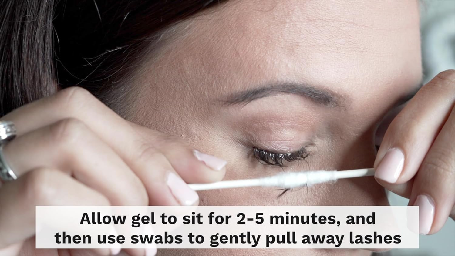 Sensitive Lash Remover for Lash Extensions - Clear Eyelash Extension Remover Gel