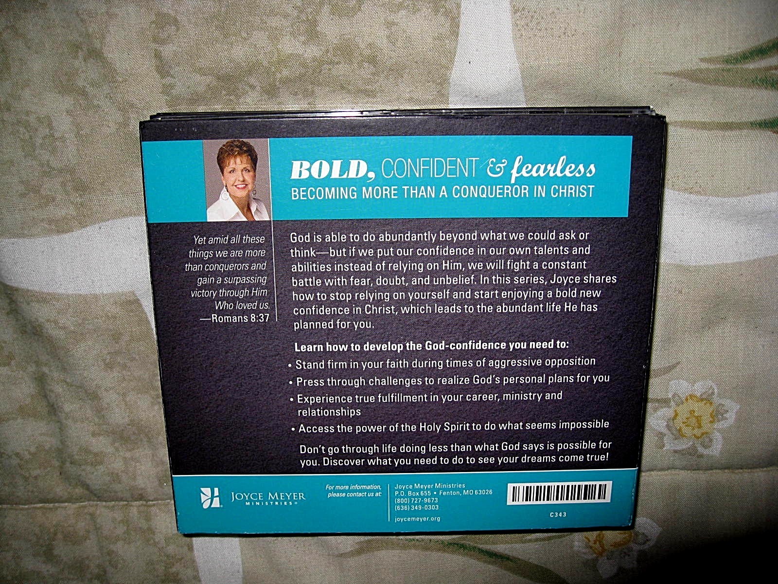 Joyce Meyer - Bold Confident & Fearless 4CD