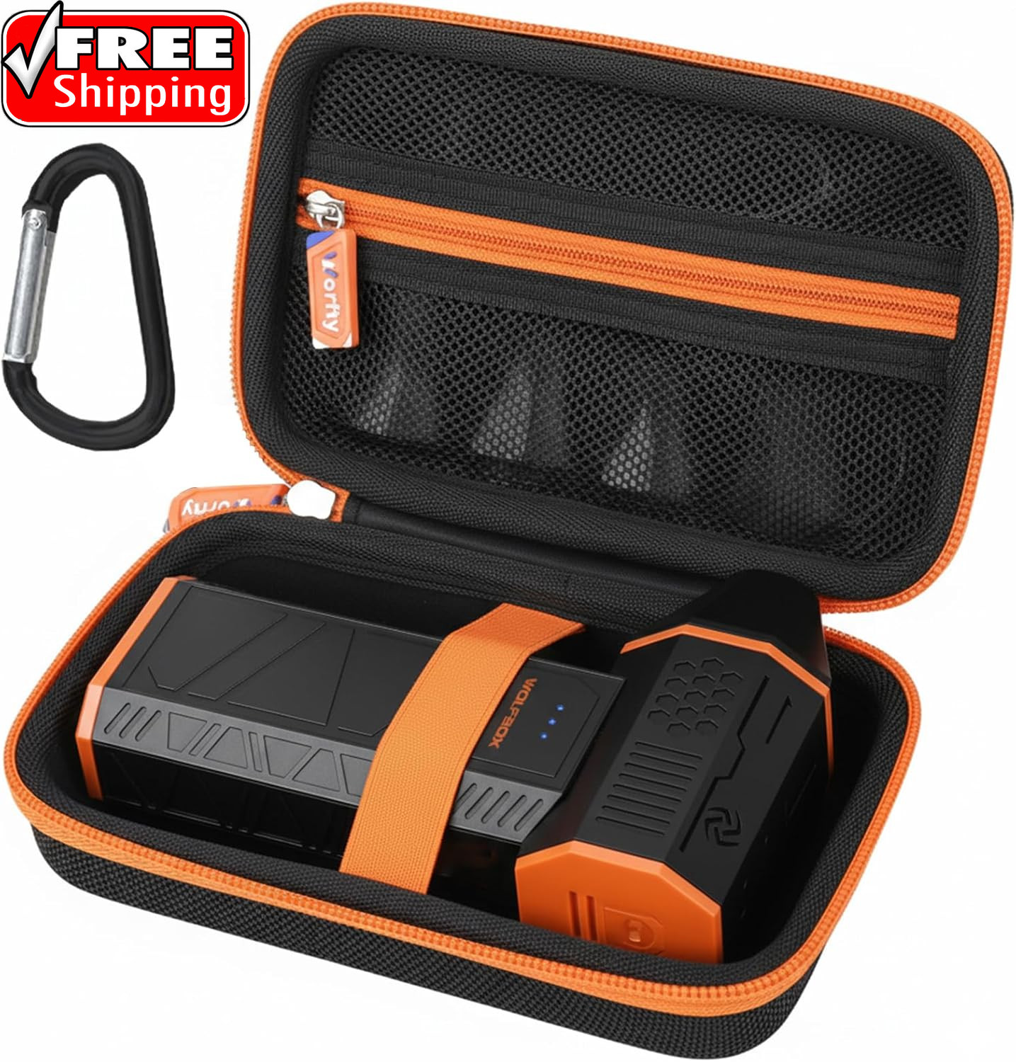 Case for WOLFBOX Megaflow 50/ MF50/ VASSON/ZOAIVR Electric Air Duster, Travel Po