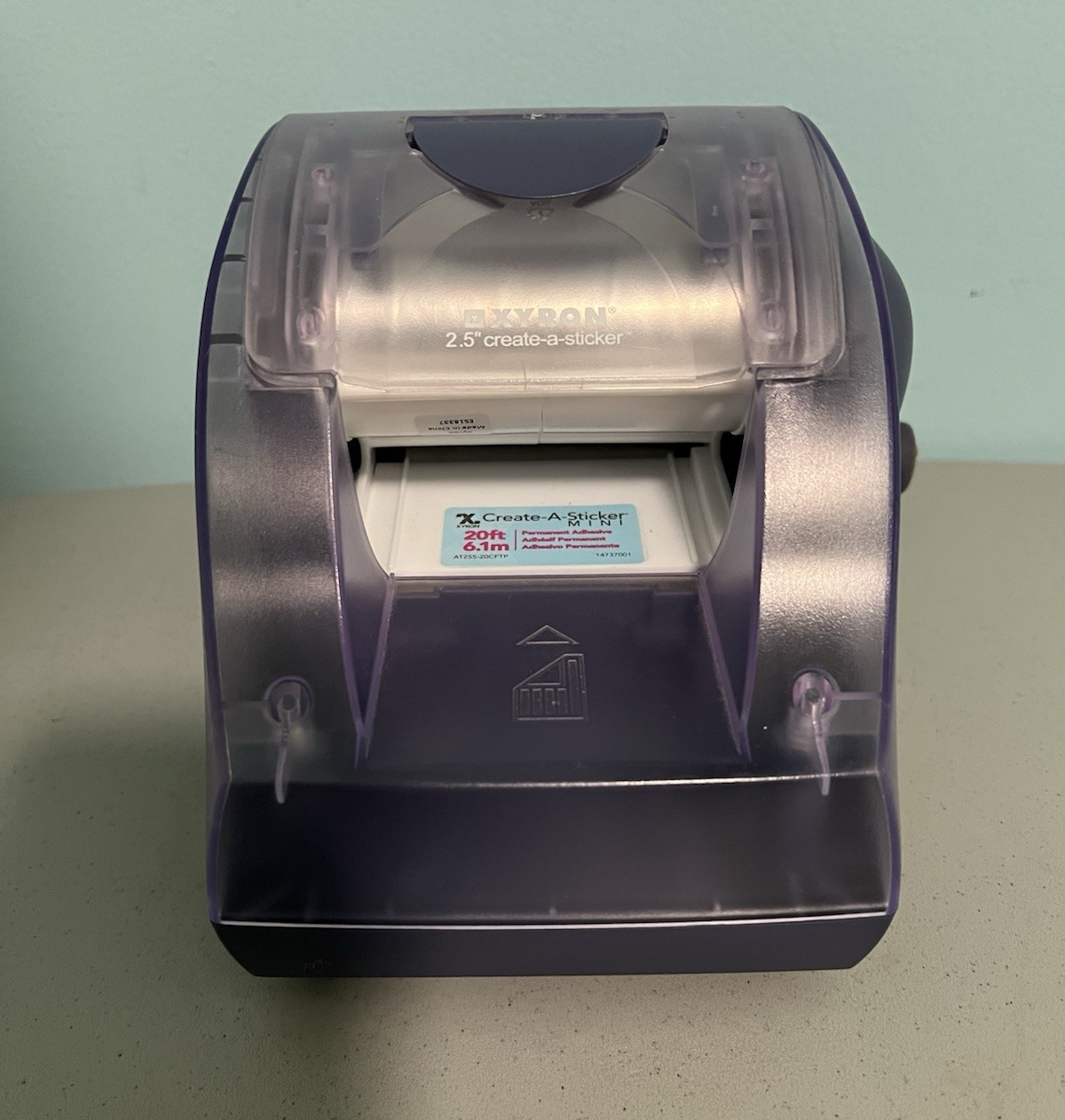 Xyron Create A Sticker 2.5" Sticker Label Machine Pre Owned (J44E)
