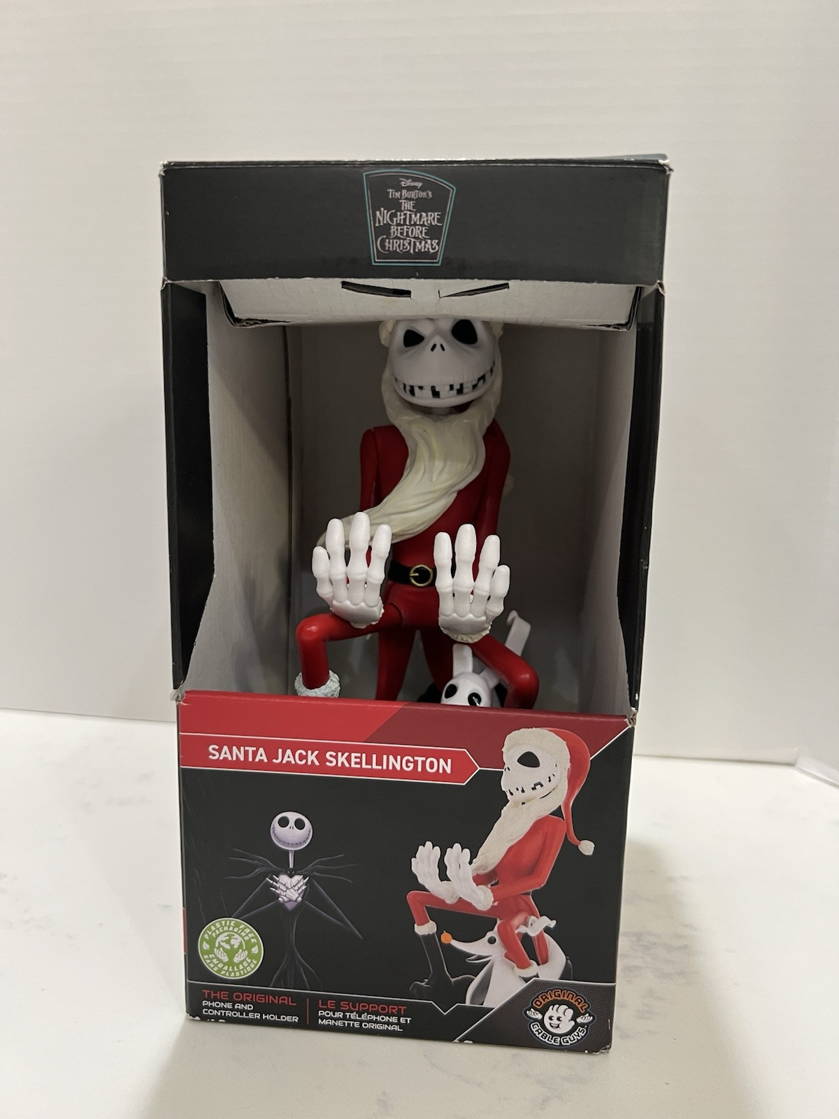 lack Controller Holder with Santa Skeleton Design