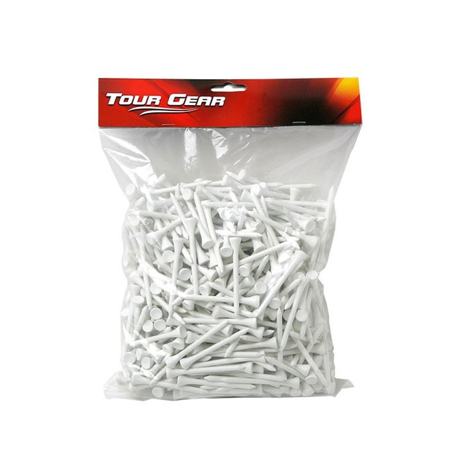 Hireko Tour Gear Wood Golf Tees White, Assorted Sizes 2-3/4 inch or 3-1/4 inc...
