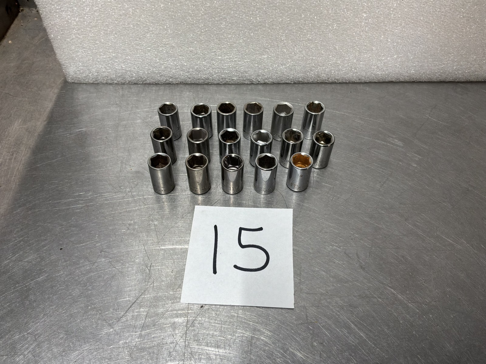 (1) Craftsman 1/4 Dr USA 6pt Socket 11/32” Shallow