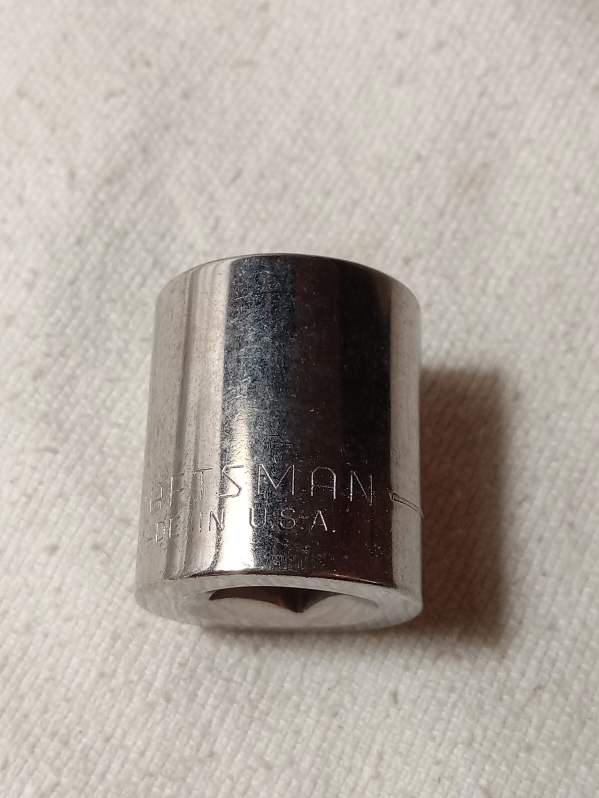 Craftsman 3/8" Drive 3/4" 12 Point Shallow Socket G1 44337 USA