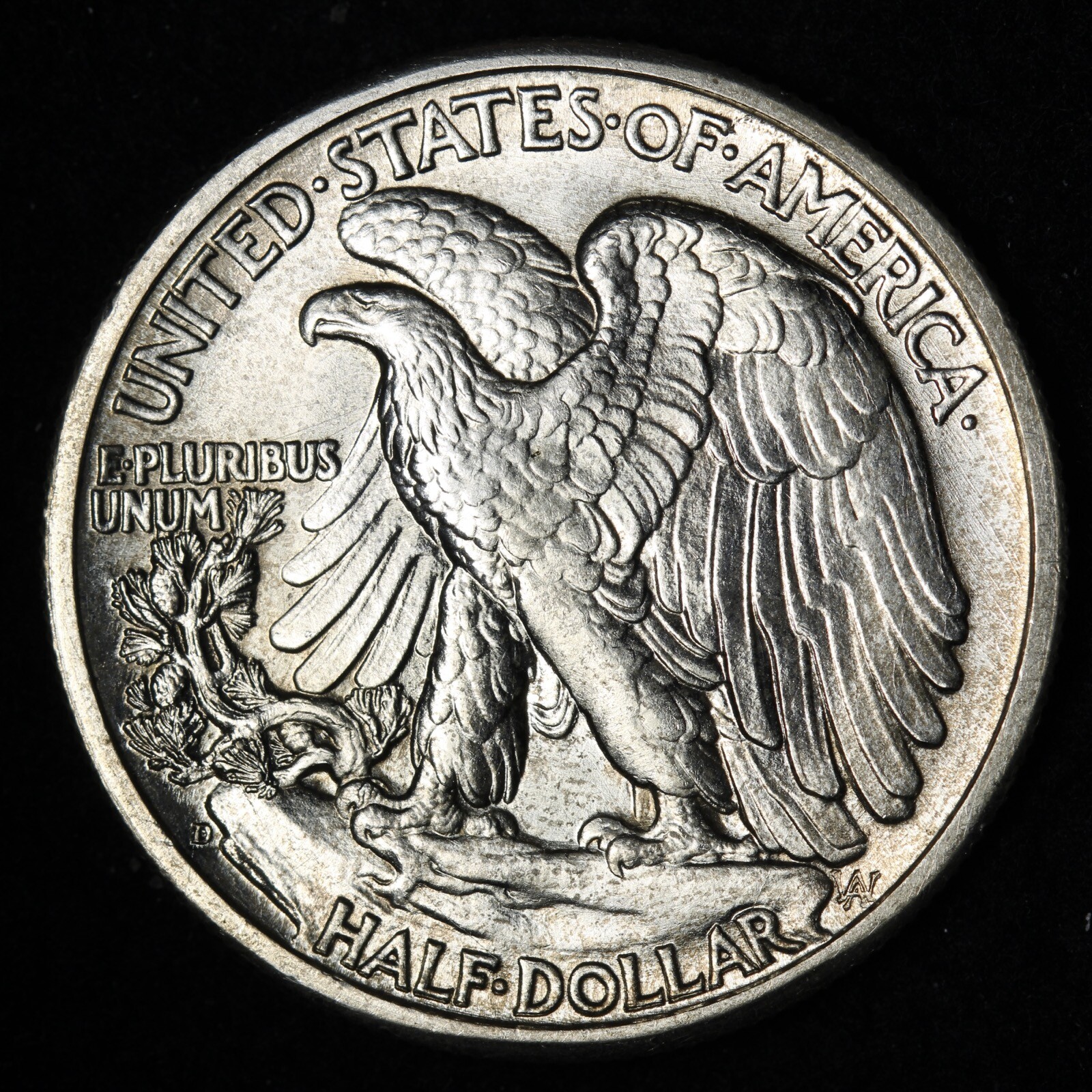 1944-D Walking Liberty Silver Half Dollar GEM BU *UNCIRCULATED* MS E305 JEM