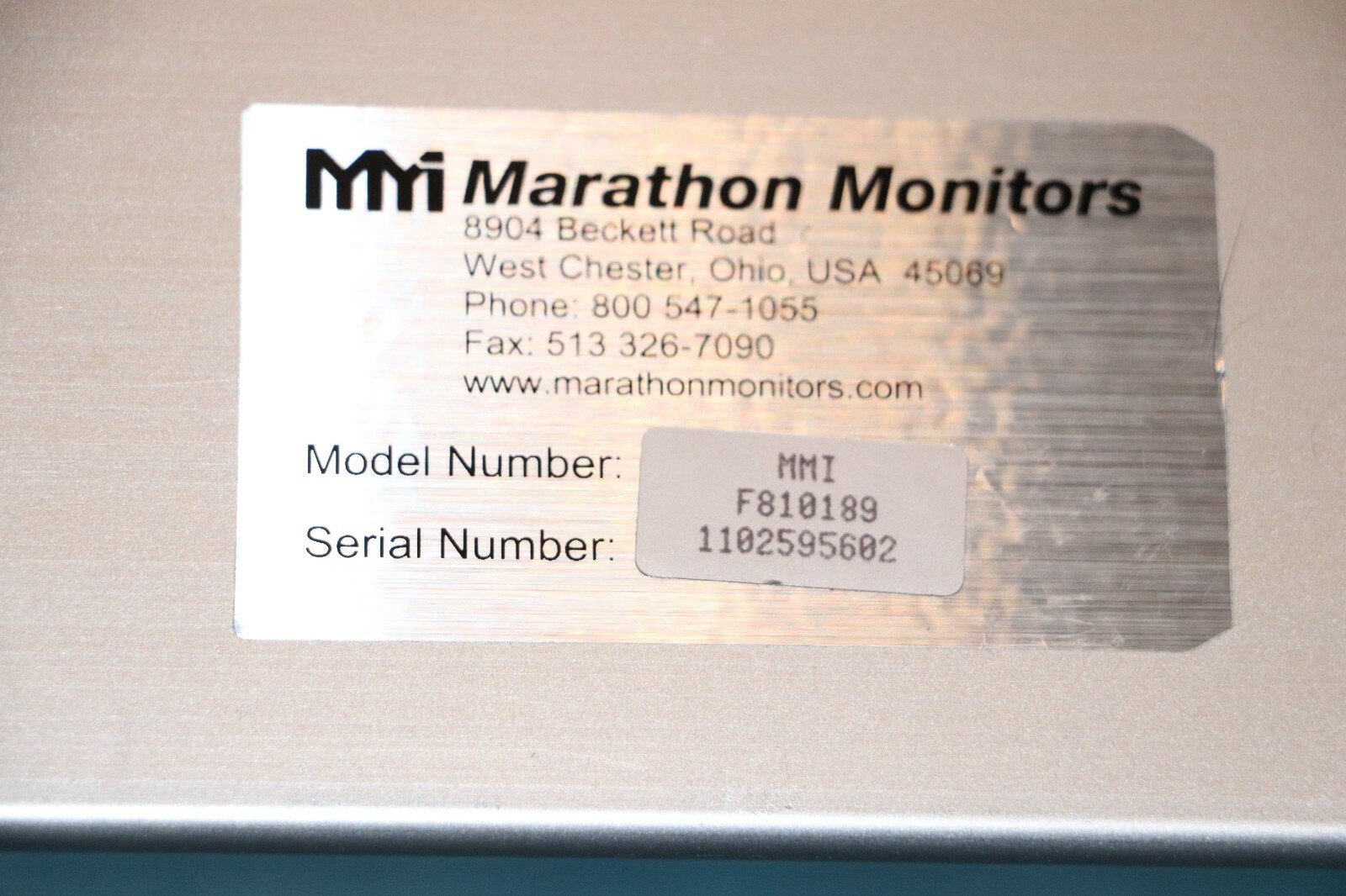 Marathon Monitors MMI F810189 VersaPro Controller