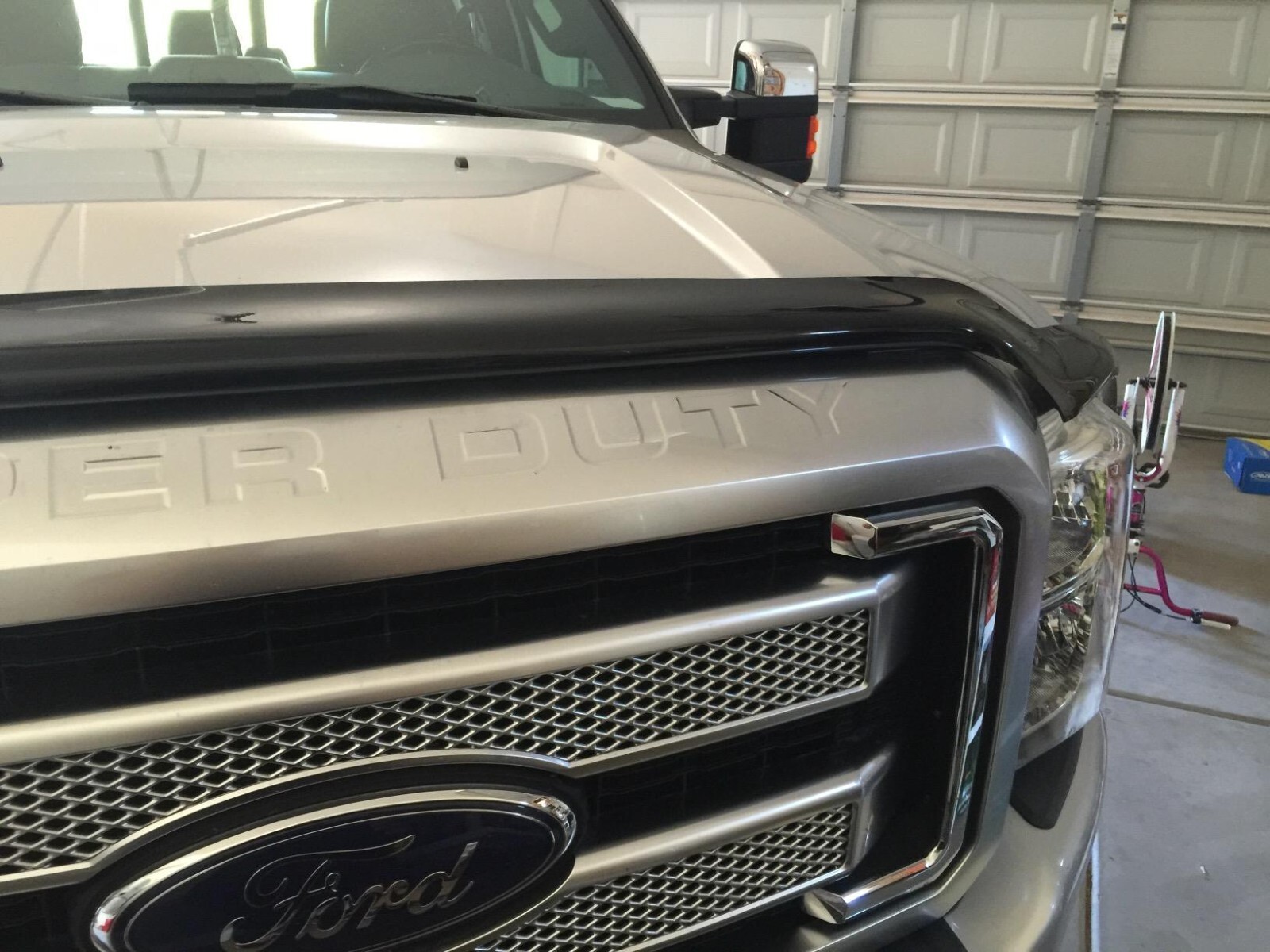 BugFlector II Hood Protector Bug Shield Deflector for 2011-2016 Ford F250 F350