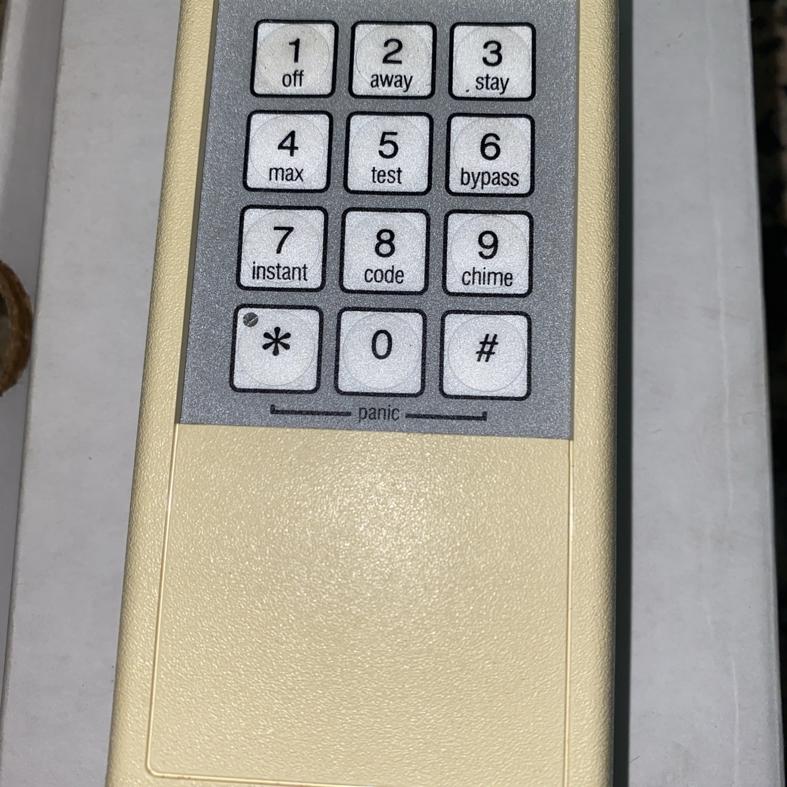 Ademco 5827 Home Security System Wall Mounted Remote Wireless Keypad