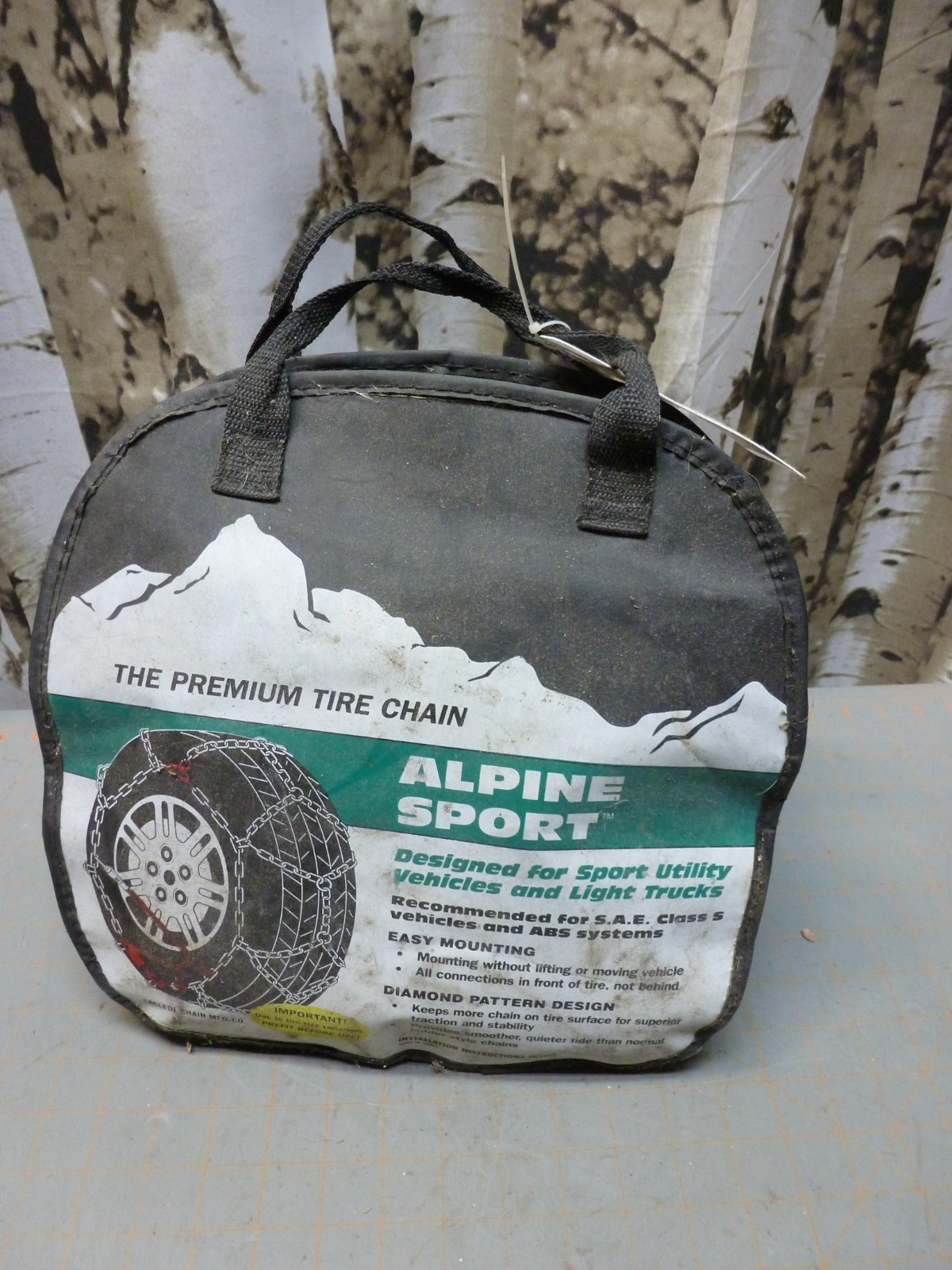 2323 Alpine Sport Light Truck/SUV Tire Chains, 1 Pair -Never Used