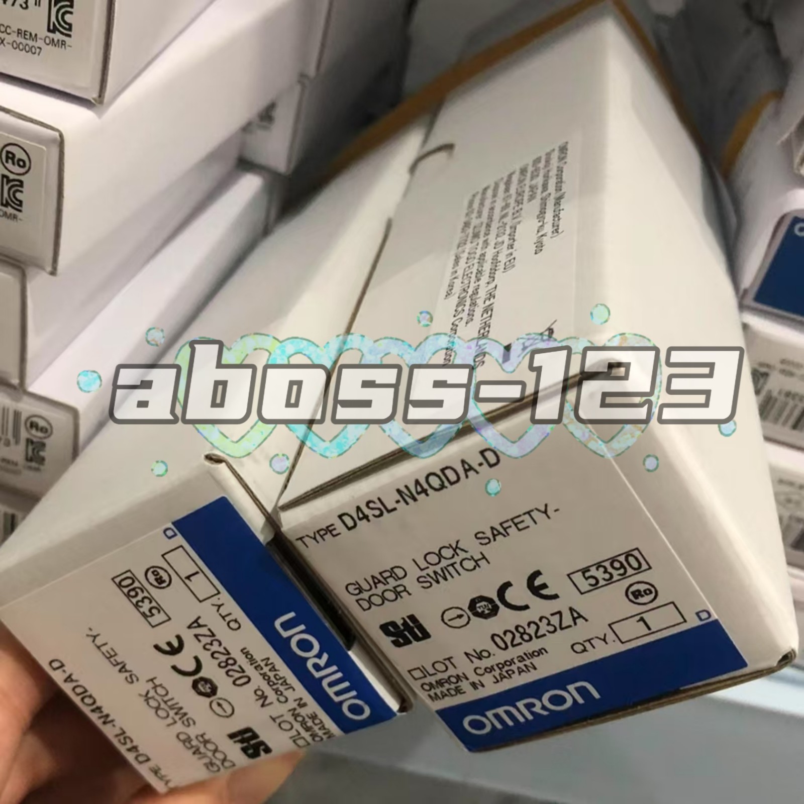 Omron D4SL-N4QDA-D Safety Door Switch#1pcs New In Box