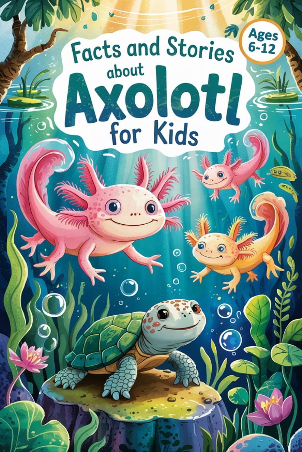 Facts and Stories About Axolotl for Kids: Axolotl Facts and Short Stories for Ki