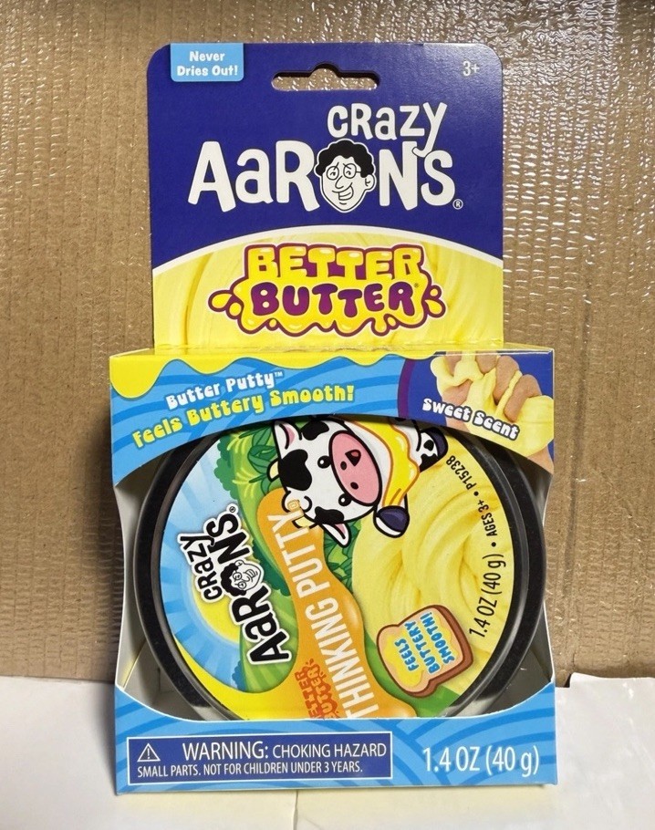 Better Butter Thinking Putty Squish Aaron’s Crazy Thinking Putty + FAST SHIPPING