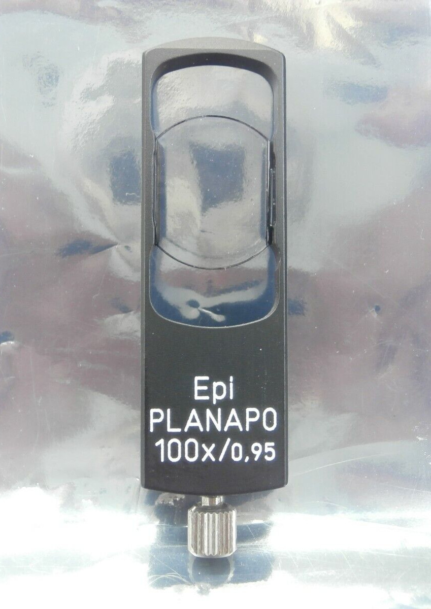 Carl Zeiss 44 44 89 DIC Slider Microscope Objective Epi PLANAPO 100x/0.95 Spare