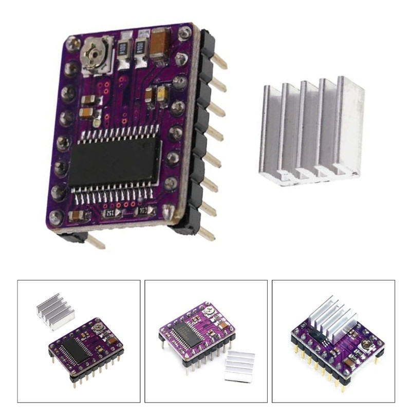 DRV8825 Stepper Motor Driver Module with Heatsinks RAMPS1.4