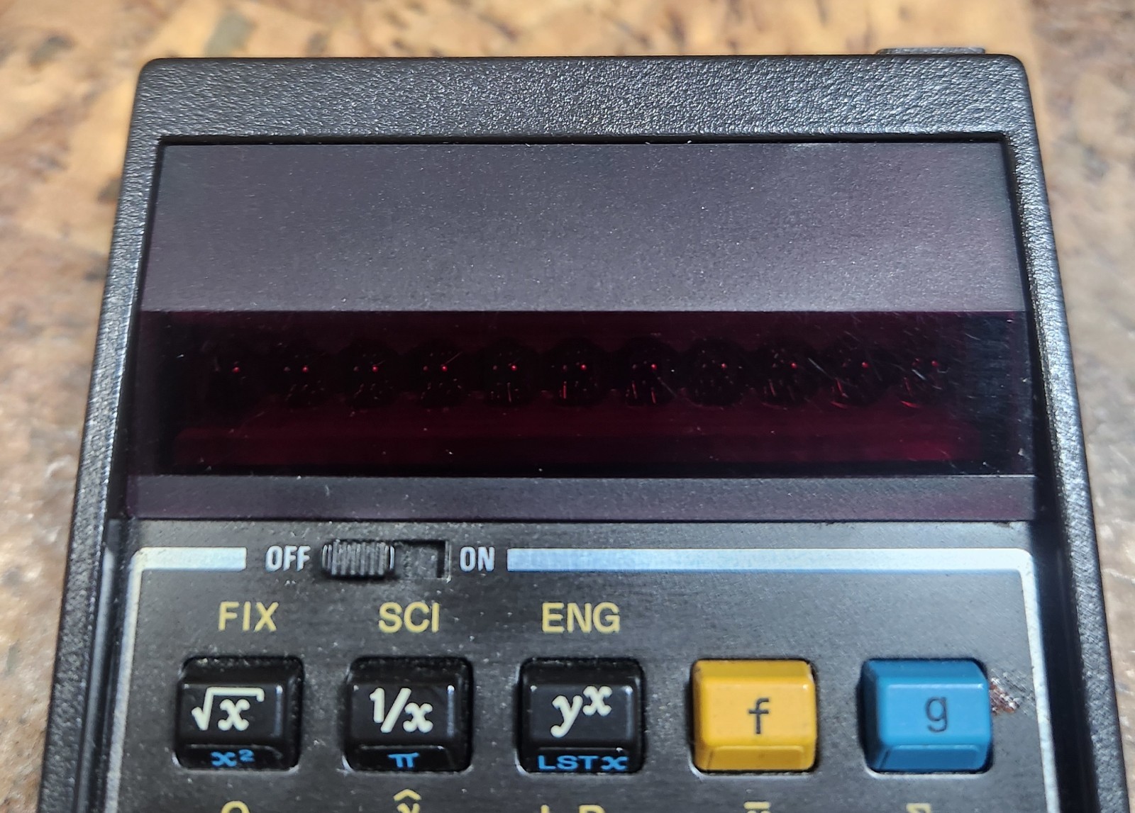UNTESTED Hewlett-Packard HP 32E Scientific Calculator with case