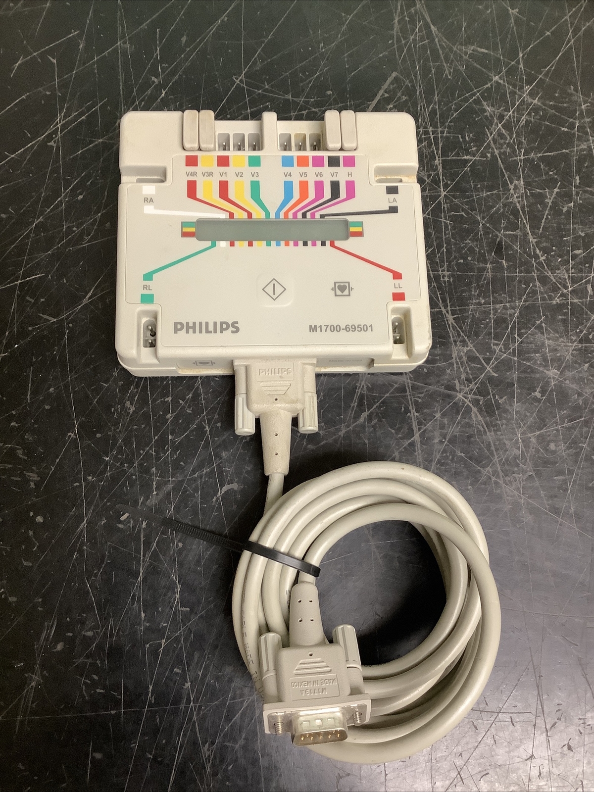 Philips M1700-69501 PageWriter Acquisition Module and Cable