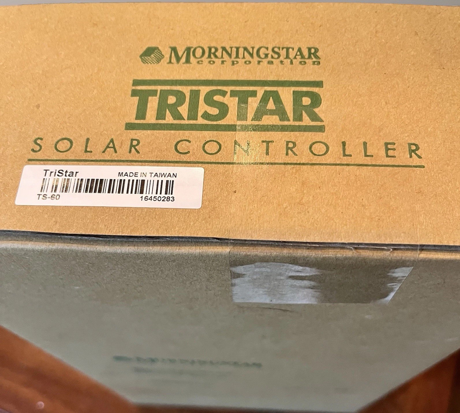 Morningstar TriStar TS-60 60A PWM Solar Charge Controller 12/24/48V - New Sealed