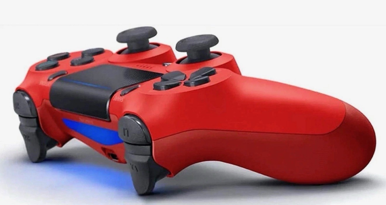Wireless Controller Bluetooth Gamepad for PlayStation4 PS4 Red