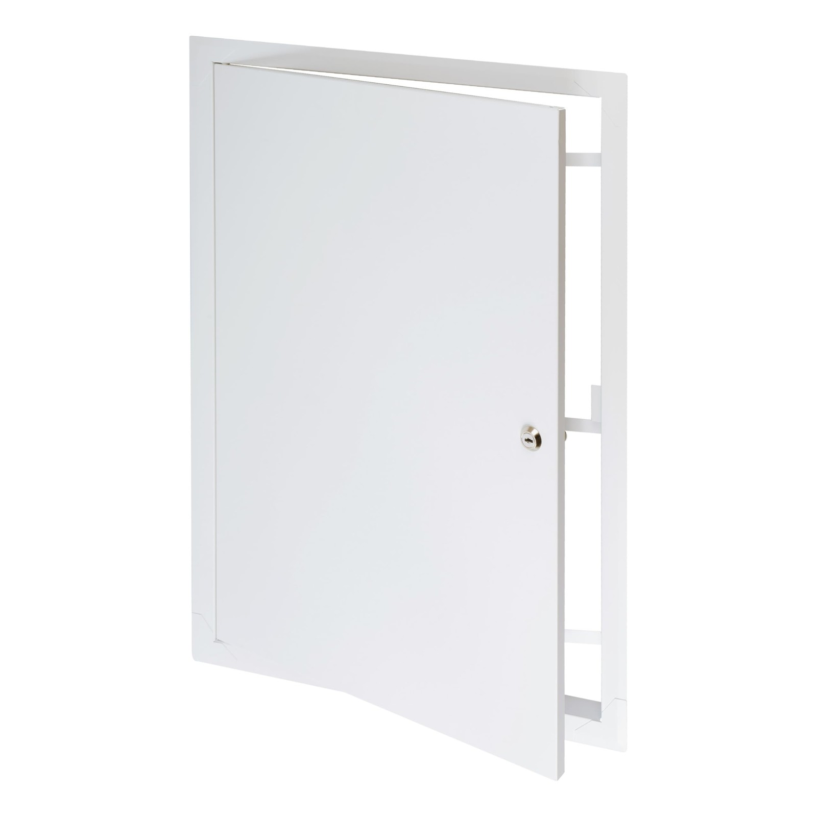 16" x 24" White Metal Lockable Access Panel - Wall Access Panel for Drywall w...