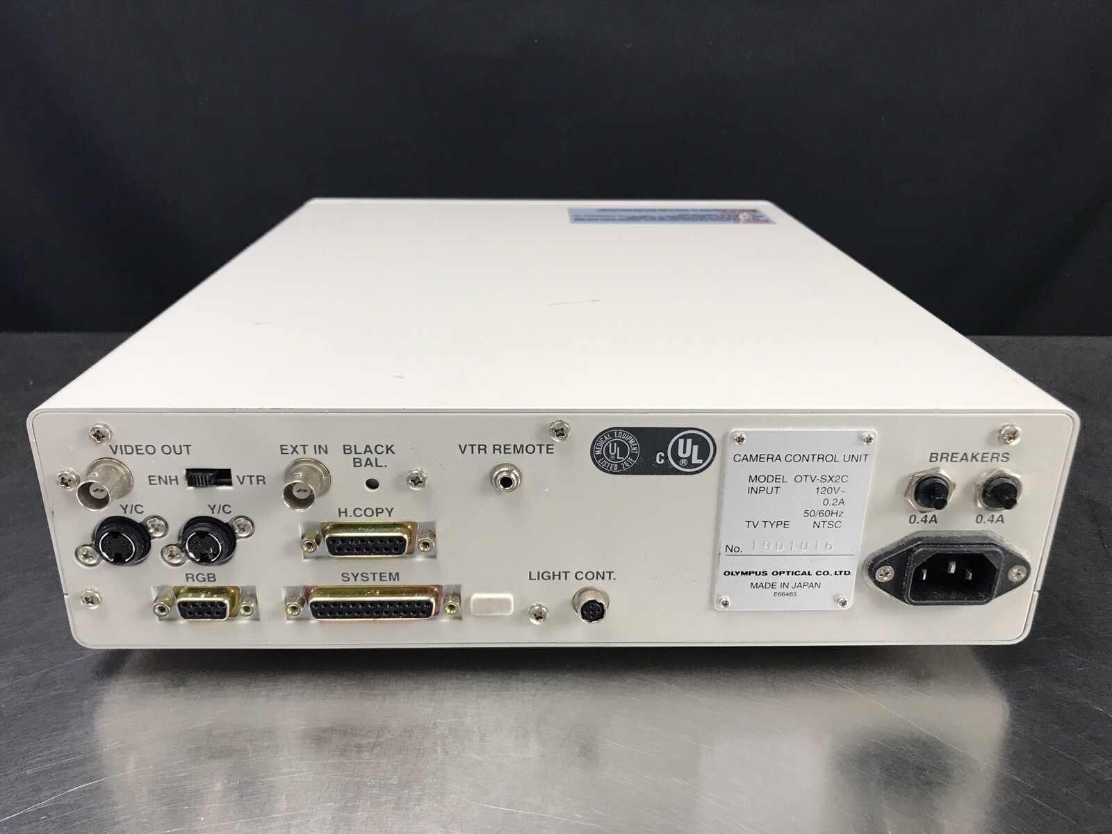 Olympus OTV-SX2 Endoscopic Video Camera Processor OES TV System Controller