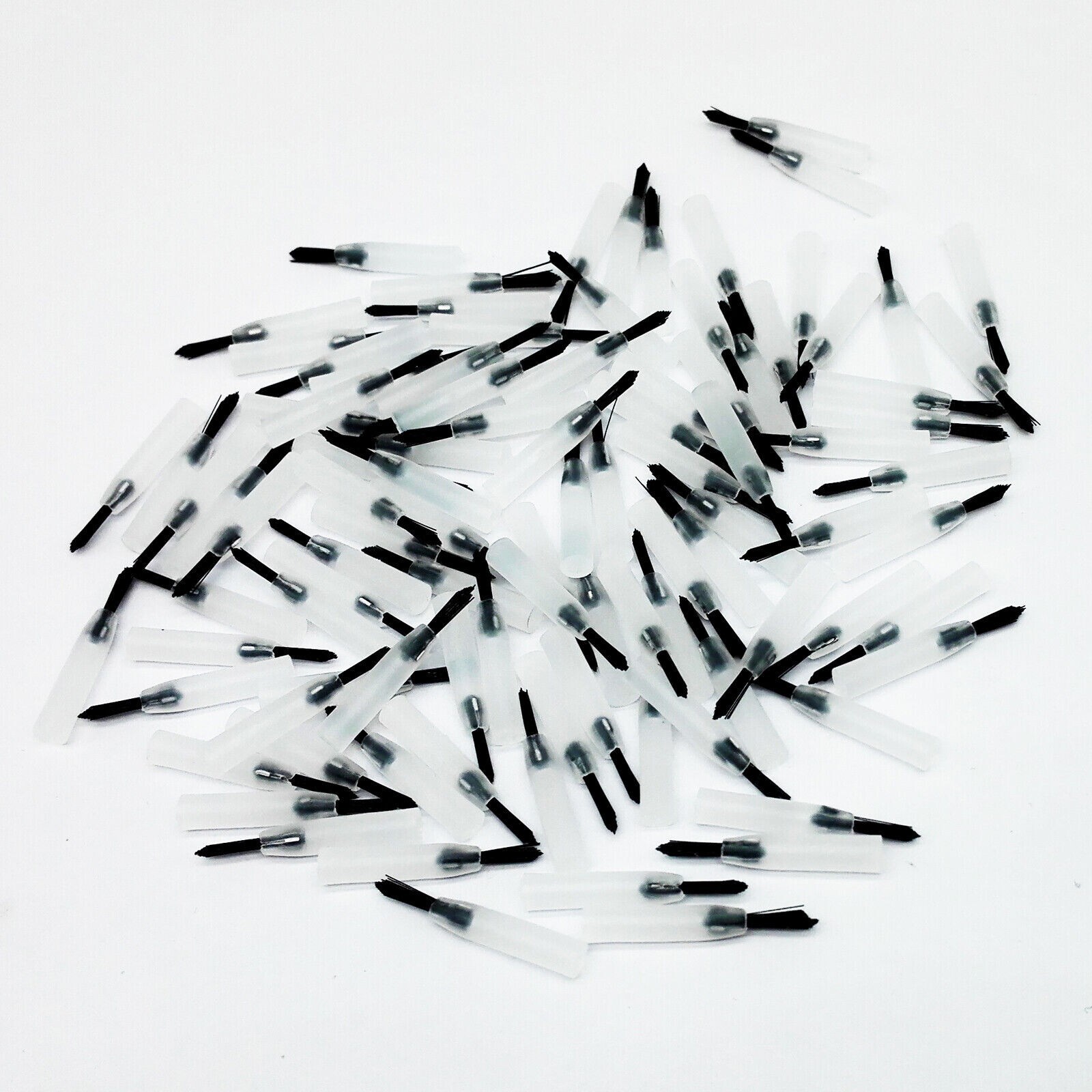 100Pcs/Bag Brush Tips+5 Pcs Handle Holder Dental Disposable Applicator Tips