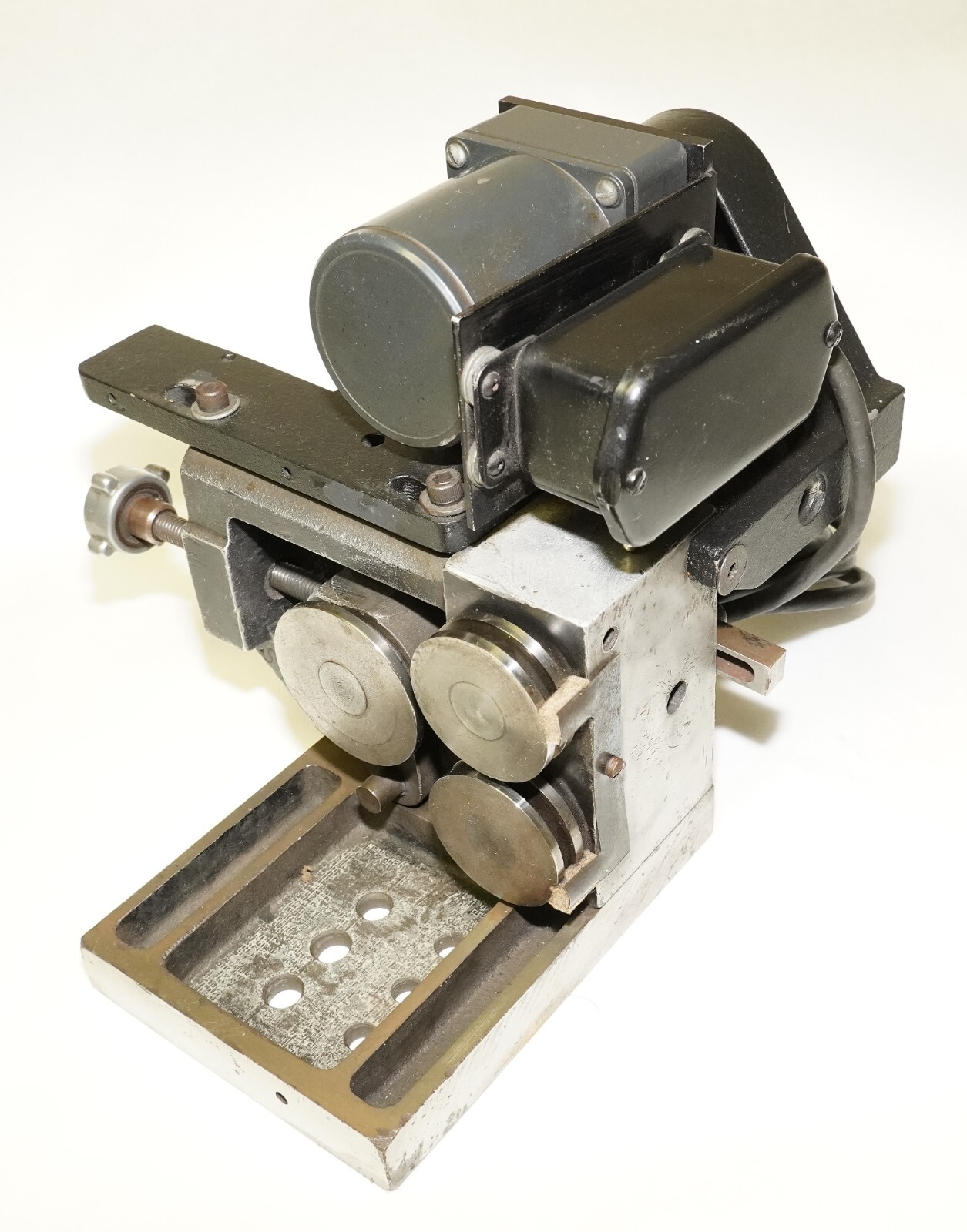 St. Mary Type Roll Spin - Motorized Grinding Fixture - Punch Pin