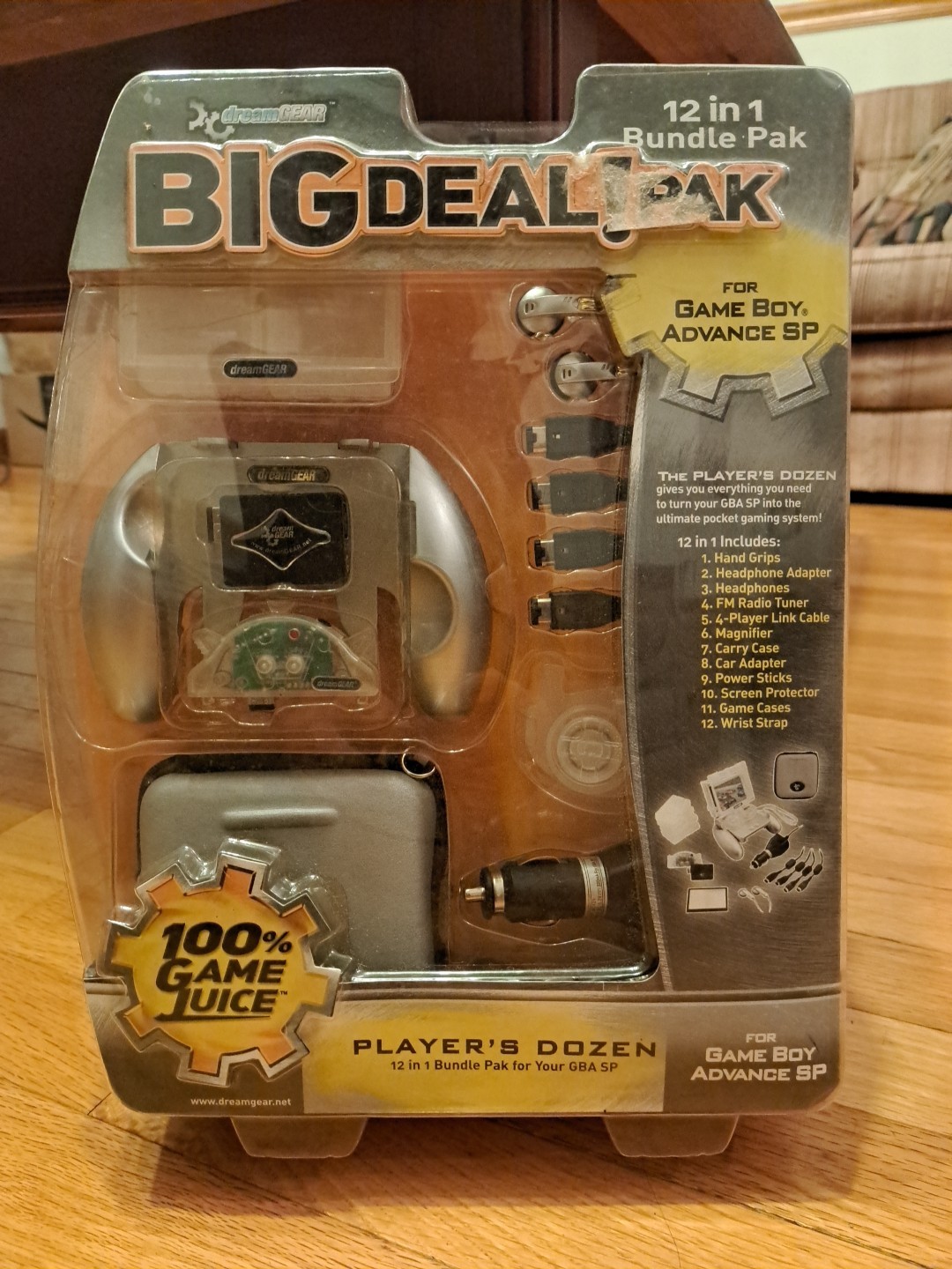 Dream Gear Big Deal Pak 12 in 1 Bundle Pack 100% Game Juice "For Game Boy"