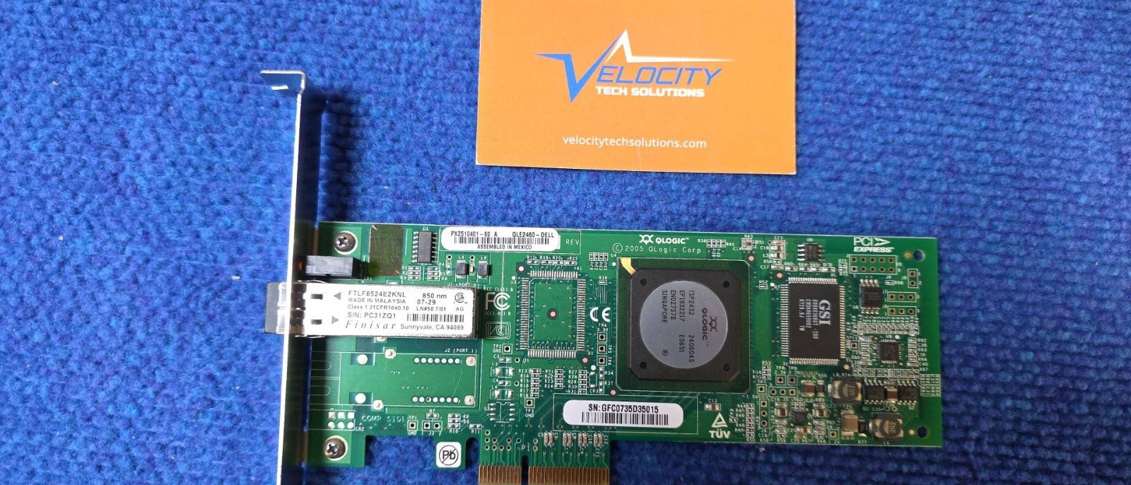 DELL Qlogic 0PF323 4GB Single Port Fibre PCI-E QLE2460