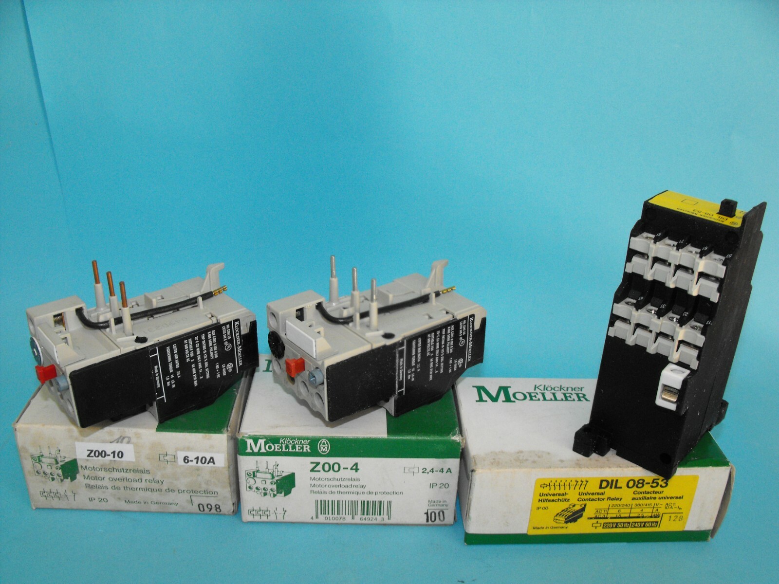 Klockner Moeller DIL08-53+Z00-4+Z00-10.(LOT3PCS).NEW