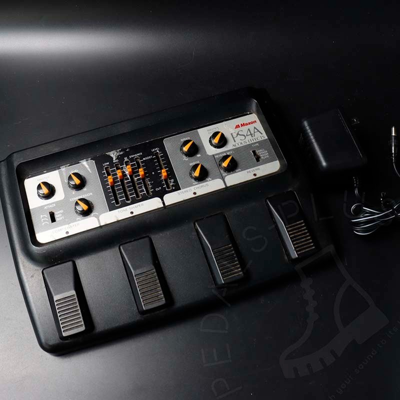 Maxon PS4A (aka Ibanez PT4) Acoustic Effects Processor w/ original power supply