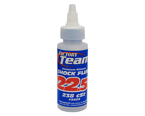 Team Associated Factory Team 22.5wt (238 cst) Silicone Shock Oil 2oz 5424