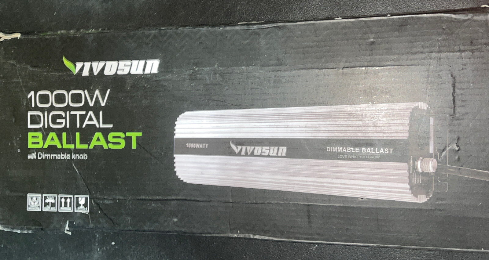 Vivosun 1000W DIGITAL DIMMABLE ELECTRONIC BALLAST FOR HYDROPONICS