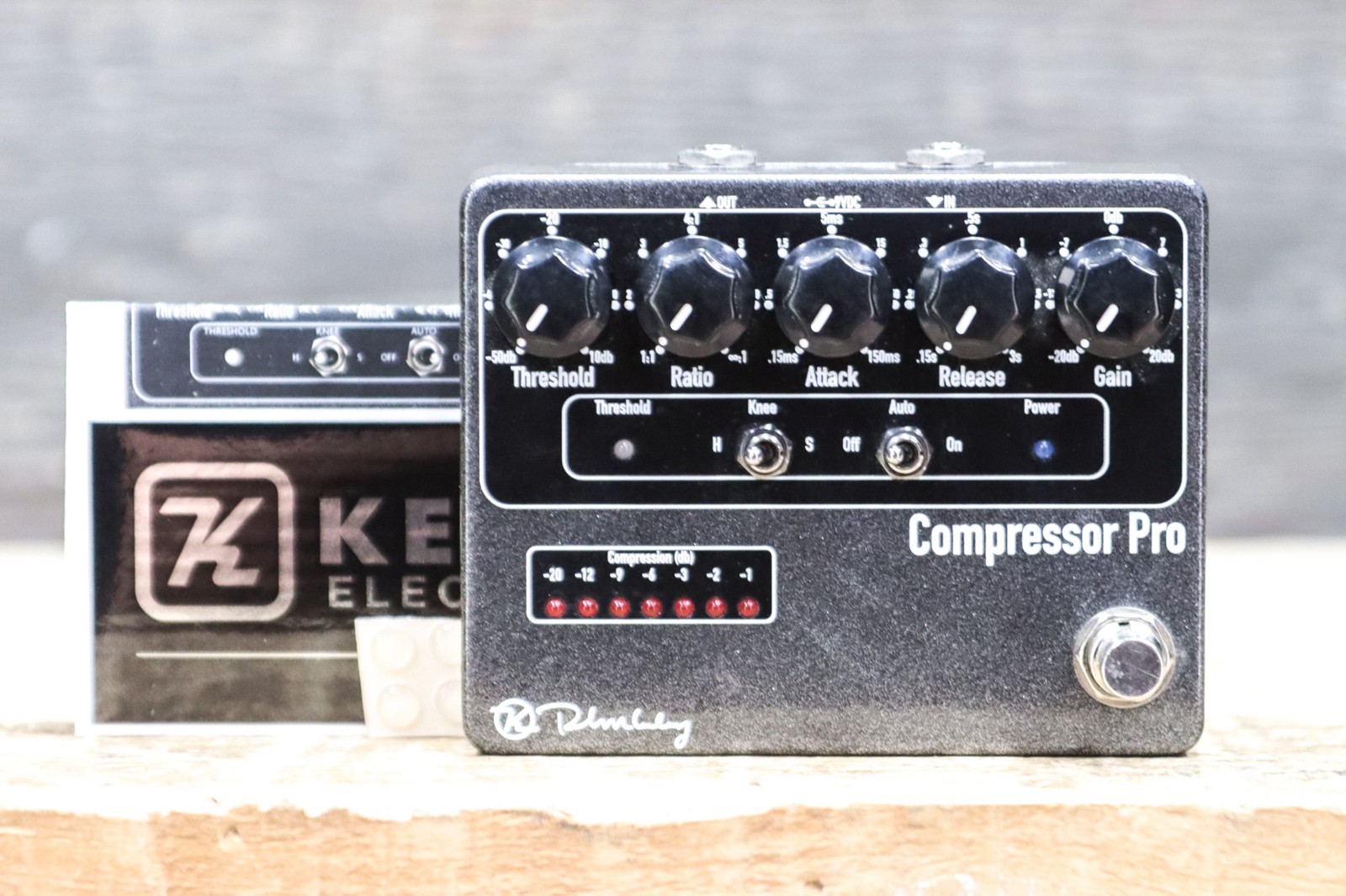 Keeley Electronics Compressor Pro Powerful Compressor/Limiter Effect Pedal w/Box
